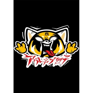 Vector de Aggretsuko Retsuko enojada para estampados de playeras y hoodies en formato AI