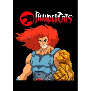 Vector de Lion-O ThunderCats en formato Illustrator para estampados de playeras y hoodies